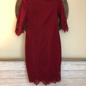 Burgundy Dress